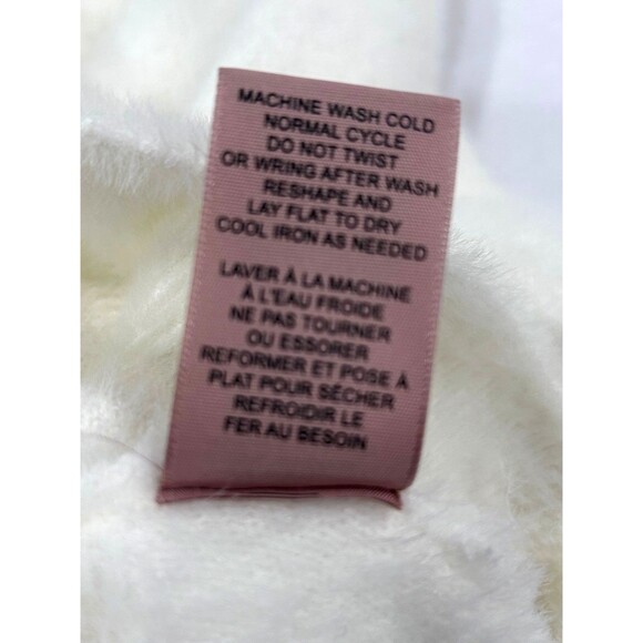 Philosophy Sweater Women’s Size XL Color Cream Pearls & Silver Balls Sleeves - Picture 7 of 12